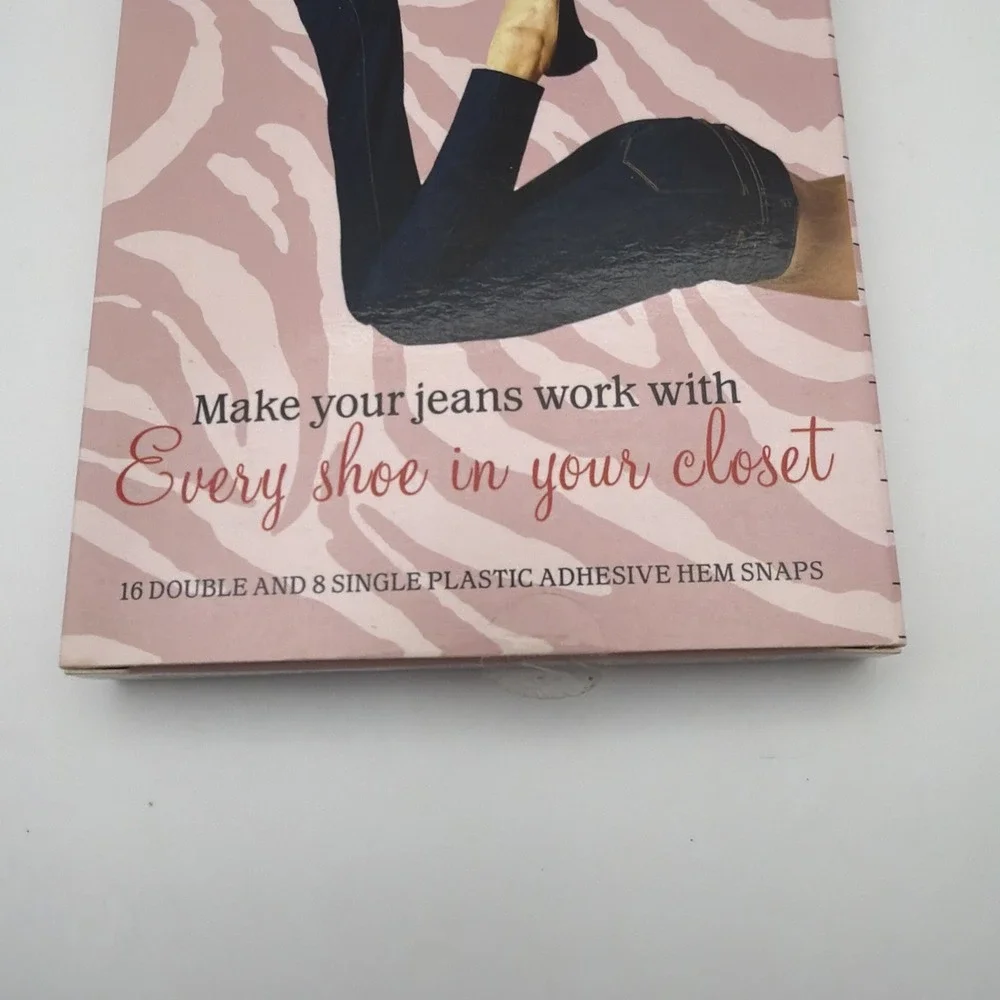 Hemming My Way No‎ Sew Tape Shape Snaps Hem Adhesive Tape Jeans Trousers Trim